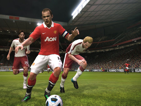 Rooney - rooney, pes 2011, manchester united, old trafford