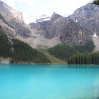 Blue Lakes at Banff National Park Alberta- Canada 
