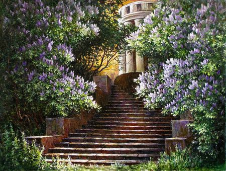 Stairway Blossoms