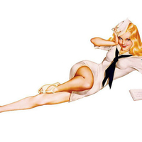 World War II Pinup F+Cmp