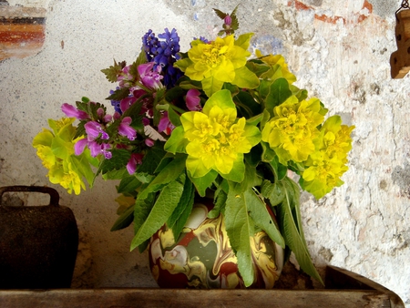 country bouquet - country jag, flowers, variable, still life