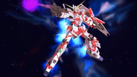 gundam unicorn - gundam, anime, unicorn, robot