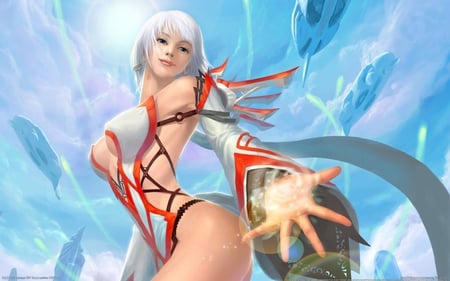 Cabal Online - beauty, sexy, hot, girl, video game, fantasy, cg, hd, anime, teen, cute, cabal online, dress, blonde