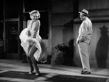 Seven Year Itch - star, marilyn monroe, seven year itch, movie, wallpaper