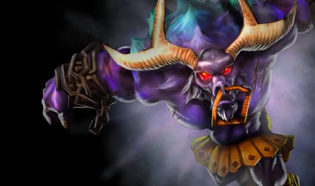 Alistar - The Minotaur - alistar - the minotaur, alistar, long horn, monster, video game, minotaur splash, adventure, the minotaur, league of legends