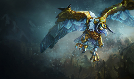 Noxus Hunter - league of legends, cryophoenix splash, anivia - the cryophoenix, cg, the cryophoenix, noxus hunter, anivia, adventure, video game, hextech