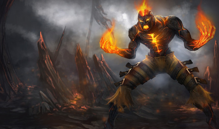 Brand- The Burning Vengeance - league of legends, the burning vengeance, cg, brand- the burning vengeance, brand, fire, action, adventure, brand splash, video game