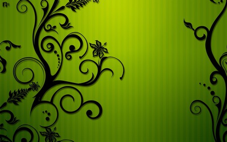 Vector in Green - green, stripe, vector, black