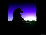 Unicorn at Dawn