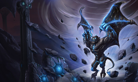 Galio - The Sentinel's Sorrow - the sentinels sorrow, monster, video game, cg, galio - the sentinels sorrow, galio splash, league of legends, galio, adventure, splash, demon