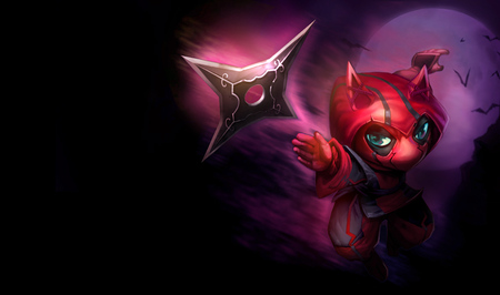 Kennen Splash - kennen splash, kennen - the heart of the tempest, kennen, video game, the heart of the tempest, cg, league of legends, ninja, splash