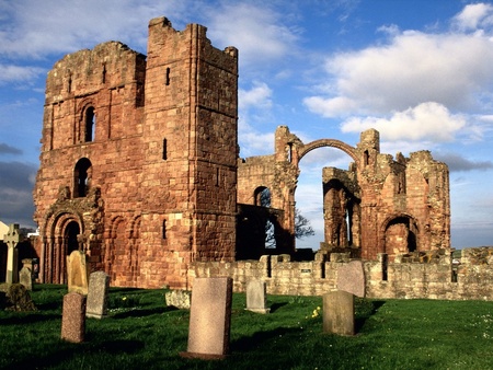 lindisfarne priory  - lindisfarne