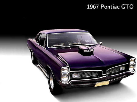 1967 PONTIAC GTO - car bike pontiac gto smc cro hot rod