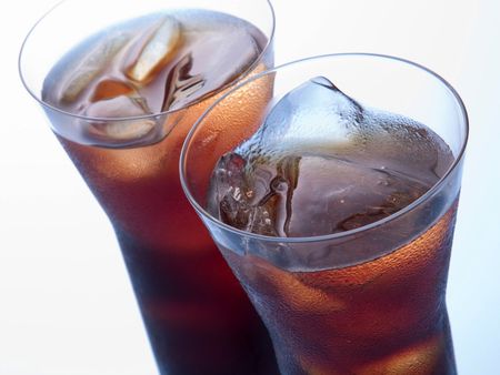 ice cola - ice, drink, glass, cola, ice cube, water