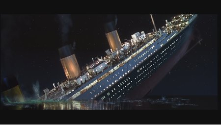 Sinking of TITANIC - sinking of titanic