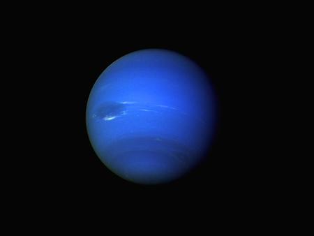 Blue Neptune - sky, planets, astromony, photography, space, neptune