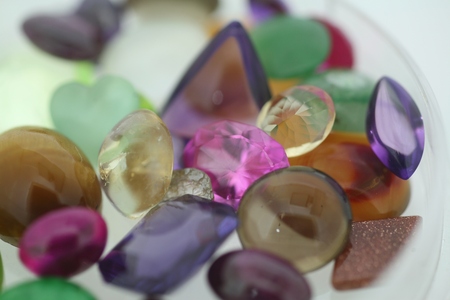 loose stones - loose stone, amethyst, jade, citrine, agate