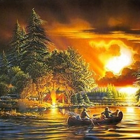 Painting by Terry Redlin