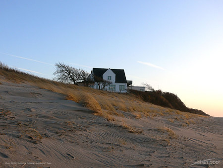 house by the sea - beach, nature, water, outdoors