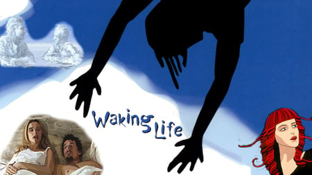 Waking Life - philosophy, waking life, animation, movie