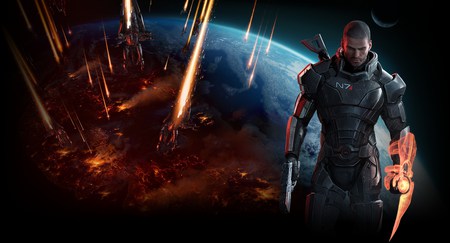 Mass Effect 3 Invasion Background - invasion, commander shepard, mass effect 3, earth