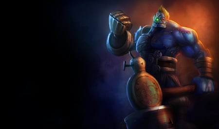 Sion - The Undead Champion - warrior, league of legends, sion splash, the undead champion, cg, sion, splash, sion - the undead champion, adventure, video game