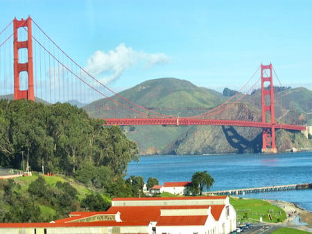 Golden Gate Bridge 2 - san francisco, golden gate, photography, sea, ocean, photo, bridge, bay