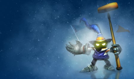 Veigar - The Tiny Master of Evil - veigar splash, the tiny master of evil, video game, evil, veigar, veigar - the tiny master of evil, cg, hd, adventure, 3d, league of legends, splash