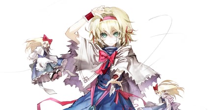 Alice - touhouvania, game, anime, touhou, girl, koumajou densetsu, video game, alice margatroid