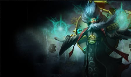 Zilean - The Chronokeeper - chronokeeper, video game, zilean - the chronokeeper, fantasy, zilean, cg, hd, the chronokeeper, chronokeeper splash, league of legends, splash