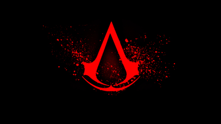 AC Logo Blood - altair, assassins creed, ezio, ac