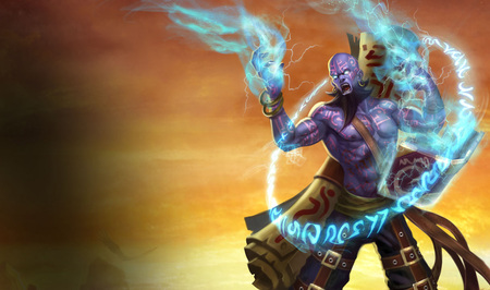 Ryze - The Rogue Mage - ryze, professor, magic, the rogue mage, video game, fantasy, cg, hd, wizard, league of legends, adventure, ryze - the rogue mage, demon