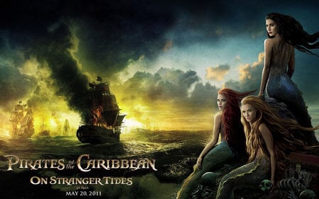 Pirates of the Caribbean IV~On Stranger Tides - movie, mermaids, on stranger tides, pirates of the caribbean iv