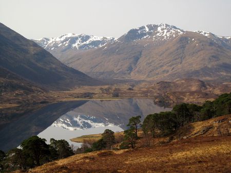 Scotland - Loch Affric - lochs, lakes, loch affric, scotland