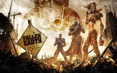 Fallen Earth - earth, fallen, destruction, hd, weapon, action, adventure, video game, fighter, girl, future, cg, fantasy, apocalypse, hell, legend, fallen earth