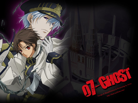 Ayame and Teito - 07-ghost, anime, ayame, teito