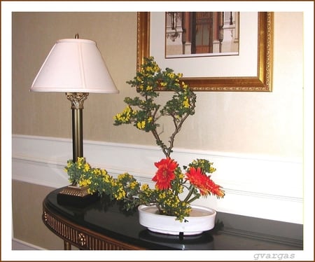 ikebana - decorating, design, ikebana, home