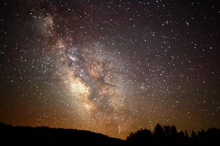 The Milky Way - space, outer, planets, galaxies, stars