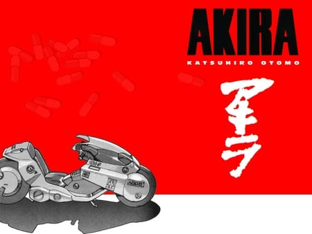 akiras bike - i, e, b, k