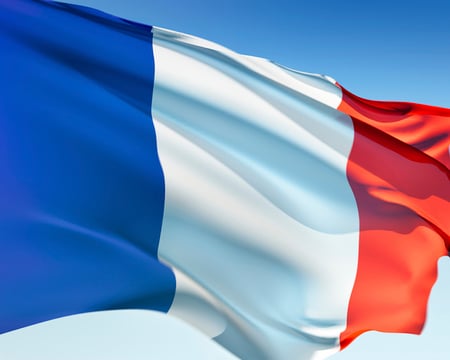 French flag - nation, flag, france, country