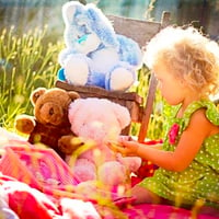 picnic with teddybears