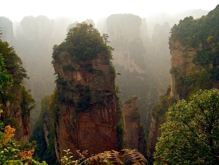 Sharp peaks - stone, nature, sharp, mountain, height, rock, peaks