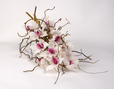 Bouquet - pretty, elegantly, photo, flowers, nice, delicate, beautiful, photography, orchid, beauty, lovely, cool, flower, bouquet, harmony, white, orchids