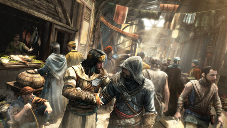 Ezio & Another Friend - ac revelations, assassins creed, acr, ezio