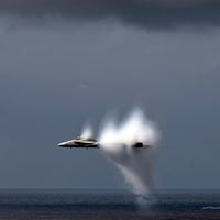 boom on the beach