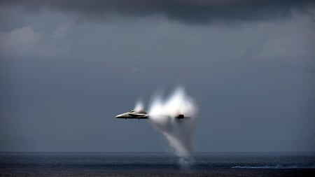 boom on the beach - plane, airplane, aircraft, explosion, beach, smoke, sand