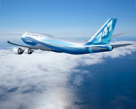 Boeing 747 - aircraft, jumbo jet, boeing, commercial airliner