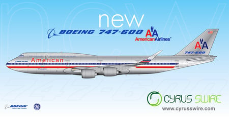 Boeing 747-600 - aircraft, boeing, airplane, airliner