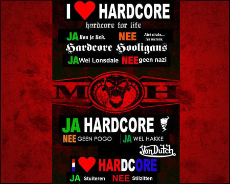 I`m Hardcore! - labrano, love, collage, moh, hardcore