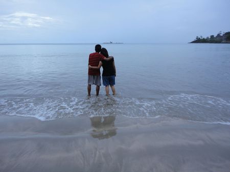 luv is everywhere - india, port blair, beach, andaman n nicobar